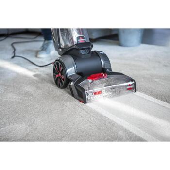 Bissell очиститель ковров ProHeat 2x Revolution 1858N, 800 Вт, 3.7 л, красный/титан, функция стирки, 12 рядов щеток (1858N)