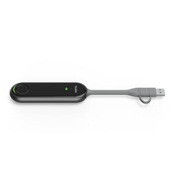 Yealink PA20 tīkla multivides straumēšanas adapteris, USB-C/USB-A, 4K/30fps, Wi-Fi 6, 2.4/5GHz, WPA2-PSK, plug-and-play (1303185)
