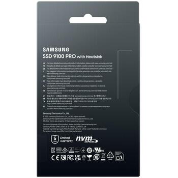 Samsung SSD M.2 MZ-VAP1T0CW 1TB PCIe 5.0, Скорость чтения 14700 MB/s, Скорость записи 13300 MB/s, IOPS 1850000/2600000
