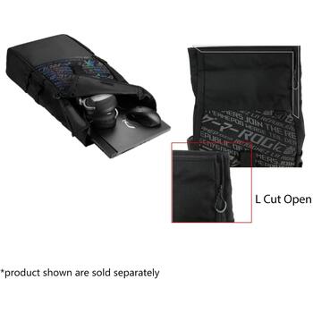 Asus ROG Рюкзак BP4701 90XB06S0-BBP020, Подходит для 17