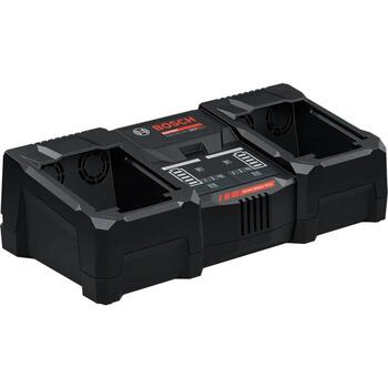 Bosch Expert Exal 18V зарядное устройство 1600A03T91, 18V, 2x16A, 39мин, Active Air Cooling 3.0, FlexTemp Charging, L-BOXX (1600A03T91)