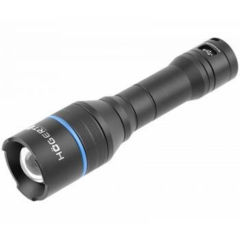 Hogert HT1E416 LED lukturis, 3100 lm, IPX7, 4500 mAh, USB-C, tālummaiņa, power bank, 4 režīmi (HT1E416)