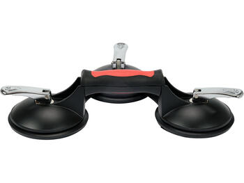 Yato piesūcekņu pacēlājs YT-37237, 3x125mm, 190kg, alumīnijs, cinka sakausējums, ergonomisks, neslīdošs, gumija (YT-37237)