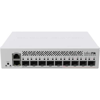 Mikrotik CRS310-1G-5S-4S+IN управляемый коммутатор, поддержка 10G, 5 SFP портов, 4 SFP+ порта, RJ-45, PoE, 1U (CRS310-1G-5S-4S+IN)