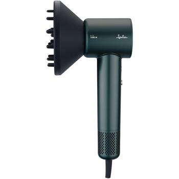 Jata Фен JBSC1600, 1600 W, 230 V, 2 скорости, 4 температурных режима, 2 насадки, ионизация, холодный воздух, диффузор, 1.8 м шнур (JBSC1600)