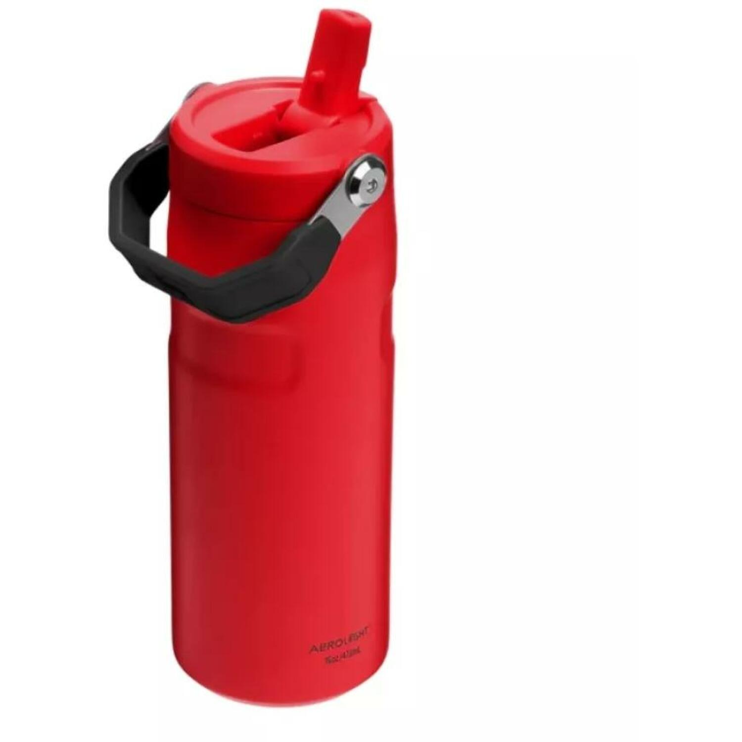 Stanley Бутылка для воды 28121100211 0,47L красная, Изоляция Aerolight, Вакуумная изоляция, Противопотечная (28121100211)