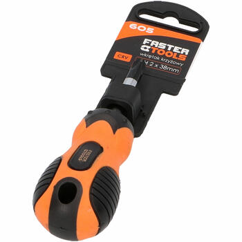 Skrūvgriezis krusta PH2x38mm 03-10-0105 FASTER TOOLS (03-10-0105)
