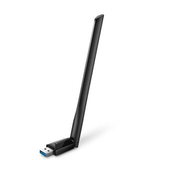 AC1300 Высокопроизводительный Двухдиапазонный USB Адаптер, TP-Link, Archer T3U Plus, 867 Мбит/с, 400 Мбит/с, 20dBm (5 GHz), 18dBm (2.4 GHz), FCC, CE, RoHS (ARCHERT3UPLUS)