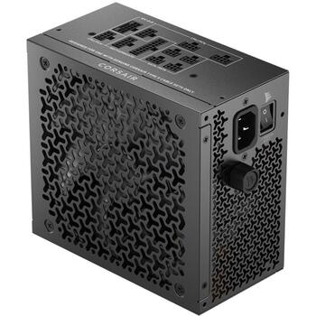 Corsair RM850x SHIFT CP-9020299-EU, 850W, ATX barošanas bloks, pilnībā modulārs, 140mm ventilators, Cybenetics Gold (CP-9020299-EU)