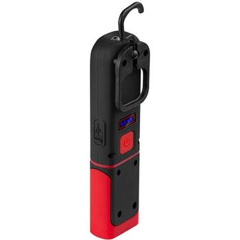 Tracer Рабочий фонарь TRAOSW47009, 2x3W, 1200mAh, 3 режима освещения, передний и боковой свет, индикатор уровня заряда, магнит (TRAOSW47009)