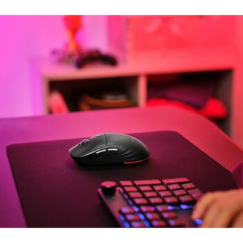 Trust USB оптическая мышь GXT 926 Redex II 25126, 10000 DPI, 6 кнопок, RGB подсветка, беспроводная, аккумулятор (25126)
