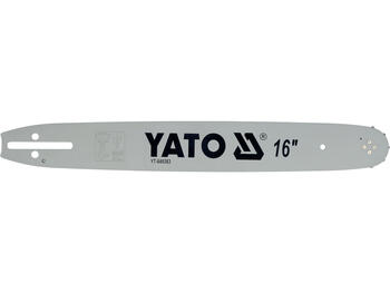 Yato направляющая шина для бензопилы YT-849383, 400мм, 56 звеньев, 9.52мм, 1.3мм, 8.2мм, крепление U, сталь 65Mn (YT-849383)