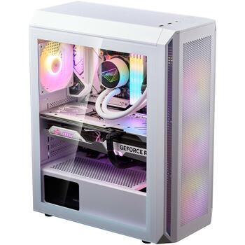 Adata VALOR AIR PLUS MID КОРПУС VALORAIRPLUSMTA-WHCWW, 3x120mm передние вентиляторы, 1x120mm задний вентилятор, 2x2.5