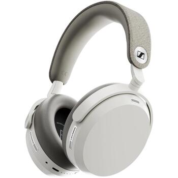 Sennheiser наушники MOMENTUM 5 800079, Bluetooth 5.4, 42мм, 520Ом, 108дБ, 6-40000Гц, 57ч, белые, ANC, микрофон, Dolby Atmos (800079)