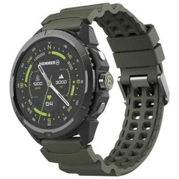 Hammer умные часы Watch 2 SMA003047, 1.5-дюймовый AMOLED 466x466, 530 мАч, 15 дней, 5 ATM, GPS, Bluetooth 5.3, военная версия (SMA003047)