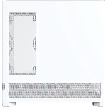 Montech datora korpuss SKY 3 (W), ATX/BTF/micro ATX/Mini-ITX, balts, rūdīts stikls, ARGB, 1x120mm aizmugurē, 2x120mm apakšā (SKY 3 (W))