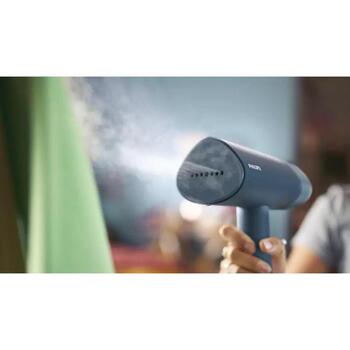 Philips Tvaika gludeklis STH3000/20, 1000 W, 20 g/min, 0.1 L, zila krāsa, 2 m vads, kompakts, salokāms (STH3000/20/)