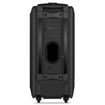 Супер праздничная Party Box с караоке для мероприятий 1000W TWS Bluetooth FM USB LED дисплей питание от сети чёрная SV-022686 Sven (SV-022686)