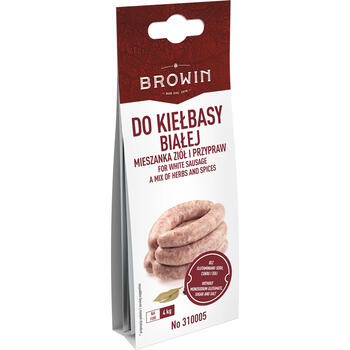 Browin Смесь трав для белой колбасы 310005, 20 г, без соли, подходит для колбас (310005)
