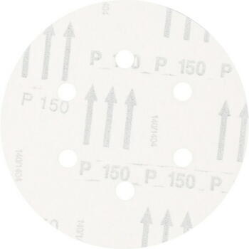 Pferd Шлифовальный Диск 588178, 150мм, P150, 6 отверстий, Velcro (588178)