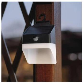 Emos LED светильник LUNIS ZG151S, 220 лм, 3,7 В, IP65, PIR датчик, 6 м, 35 ч, 120° × 60° угол луча (ZG151S)