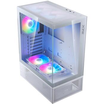 Adata Корпус ПК INVADERXMINIMT-WHCWW, 359mm, 210mm, 460mm, 5xARGB вентиляторов, 1x2.5, 2x3.5, 4x120/140mm вентиляторов (INVADERXMINIMT-WHCWW)