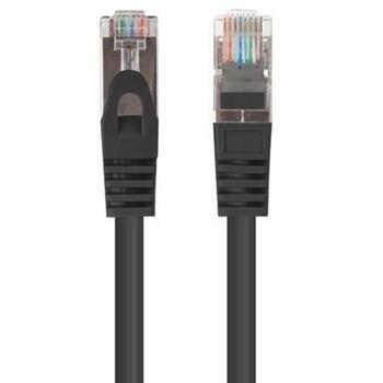 Lanberg Patchcord кабель 1.5M 10-pack прошедший Fluke черный, 26AWG, 5.7mm, 250MHz, 10Gb/s (PCF6-20CC-0150-BK)