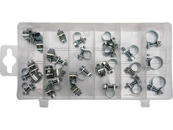 Yato skavu komplekts YT-06783, 30 gab, 6-16 mm, oglekļa tērauds, Ø6-8 mm x7, Ø7-9 mm x7, Ø8-10 mm x5, Ø9-11 mm x5, Ø10-12 mm x3 (YT-06783)