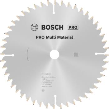 Ripzāģa disks 184x16 mm Multi material, Rokas ripzāģiem PRO MULTI MATERIAL RIPZĀĢA ASMENS, 2608640815, BOSCH (2608640815)