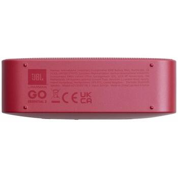 JBL Go Essential 2 портативная Bluetooth колонка, красная, JBLGOES2REDEU, 3,1 Вт RMS, IP67, 5 ч, Bluetooth 4.2 (JBLGOES2REDEU)