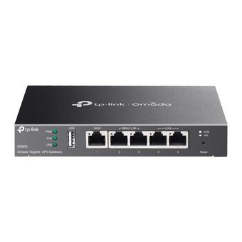 TP-Link Omada ER605 гигабитный VPN шлюз 1 WAN 2 WAN LAN 2 LAN 10/100/1000 Mbps Черный (ER605)