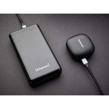 Intenso Power Bank XS20000 20000 мАч, Li-Polymer, 3.1 A, 1x USB-A, 1x USB-C, черный (7313550)