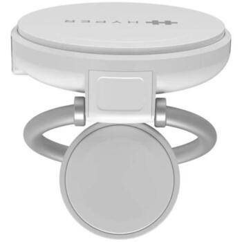 Hyper Зарядная станция HJ3310WHGL, 15W, 1м USB-C кабель, беспроводная зарядка, для смарт-часов (HJ3310WHGL)