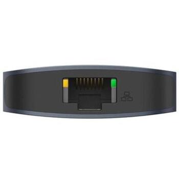 Hyper dokstacija HD4005GL, 1x HDMI, 1x RJ-45, USB-C 3.2 Gen 2, Thunderbolt 3, Thunderbolt 4, 140 W PD3.1 (HD4005GL)