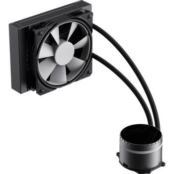 Gamemax procesora dzesētājs ICEBURG 120 BK, 62.82 cfm, TDP līdz 180W, ARGB LED apgaismojums, 800-2000 rpm (ICEBURG 120 BK)