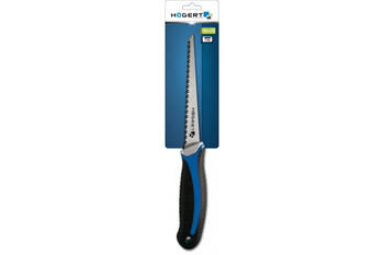 Hogert zāģis HT3S238, 150mm, 7 zobi/inch, 44-46 HRC, ergonomisks gumijas rokturis, divpusēji zobi (HT3S238)