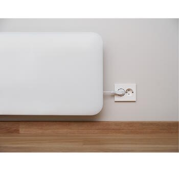 Paneļu sildītājs ar 1500 W jaudu ar WiFi vadību piemērots 22 m² telpām balts PA1500WIFI4A Mill (PA1500WIFI4A)