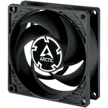 Arctic Datora korpuss ventilators P8 Max ACFAN00286A, 80mm, 67.96m³/h, 0.6sone, 5000RPM, 4-pin, melns (ACFAN00286A)