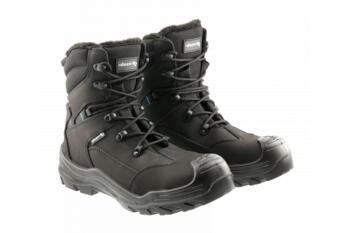 Hogert JORG drošības zābaki HT5K590-46, 46, S3L, FO, SR, kompozītmateriāla purngals, Kevlar starpzole, kažokādas odere, āda (HT5K590-46)