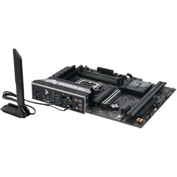Asus Dēlis TUF GAMING B860-PLUS WIFI, 4 DIMM, 256 GB, 2.5 Gb Ethernet, Wi-Fi 7, RAID 0/1/5/10, HDMI 1, SATA 4, USB 3.2 5 (TUF GAMING B860-PLUS WIFI)