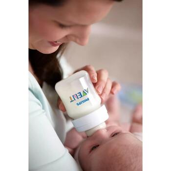 Philips Avent антиколиковая бутылочка для кормления SCY100/01, 125 мл, 1 шт., антиколиковый клапан, без BPA (SCY100/01)