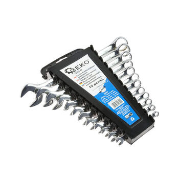 Kombinēto atslēgu komplekts 6-22mm (12gab.) Geko (G11142)