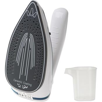 Camry Tvaika ceļojumu gludeklis CR 5040, 1600 W, 80 ml, 10 g/min, 50 g/min, zils/balts (CR 5040)