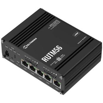 Teltonika Двухмодемный маршрутизатор RUTM56 RUTM56000000, 802.11ac, 10/100/1000 Mbit/s, 4 x RJ-45, Поддержка Mesh Да, MU-MiMO Да (RUTM56000000)