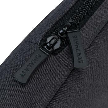 Rivacase Чехол 7707BLACK, 43.9см, 270г, 1, Молния, 1 внутренний карман, черный, защита от пыли, влаги, царапин (7707BLACK)