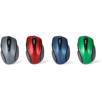 Kensington Pro Fit bezvadu pele K72421WW, 1600 DPI, optiskā, RF bezvadu, 3 pogas, ritenītis, AAA akumulators, Nano uztvērējs, zila (K72421WW)