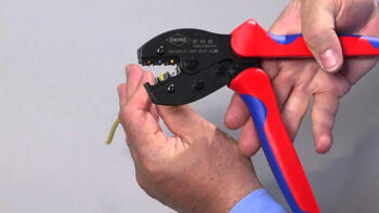 Presēšanas knaibles 0,5-6mm² 975236 KNIPEX (97 52 36)