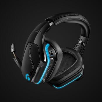Logitech Austiņas G935/981-000744 50 mm, 20 - 20000 Hz, 20 m, 6 mm mikrofons, RGB apgaismojums, DTS 7.1, bezvadu (981-000744)