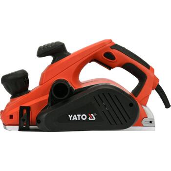 Yato электрический рубанок YT-82144, 1300W, 230-240V, 50Hz, 16000об/мин, 110мм, 0-3.5мм, 3м, IP20, II класс, эргономичный (YT-82144)
