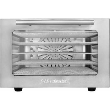 Gastroback Сушилка для фруктов 46604, 400W, 20-90°C, 5 нержавеющих стальных поддонов, 24ч таймер, сенсорная панель (46604)